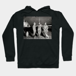 Daring Aviators, 1919. Vintage Photo Hoodie